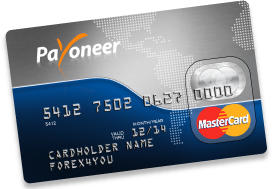 payoneer-debitcard-amazon-kdp Met een Payoneer-debitcard trek je je Amazon-royalty's uit de geldautomaat.